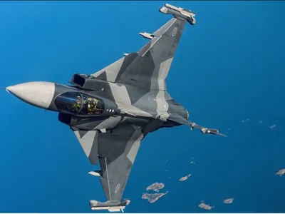 JAS 39 Gripen suedez/Foto: Saab