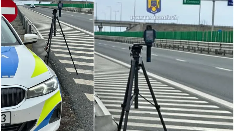 Sistemul e-Sigur în Constanța! Radarele inteligente monitorizează traficul și sancționează abaterile: FOTO - IPJ Constanța(imagine cu rol ilustrativ)