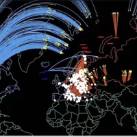 Simulator de război nuclear al Universității Princetown/foto:nukemap
