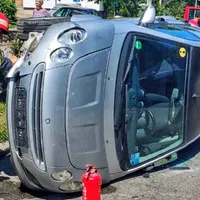 Nu se știe cum o începătoare de 71 de ani s-a răsturnat în Pitești Foto: epitesti.ro