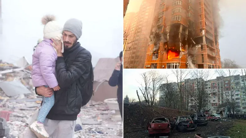 Cel mai amplu atac aerian al Rusiei asupra Ucrainei, de la începutul războiului: 158 de rachete - Foto: X/Dmytro Kuleba
