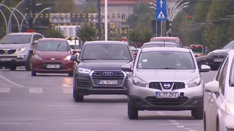 În ce zonă din București în care șoferii trebuie să circule cu 30km/h. Pasajul e un pericol Foto: captură foto Observator