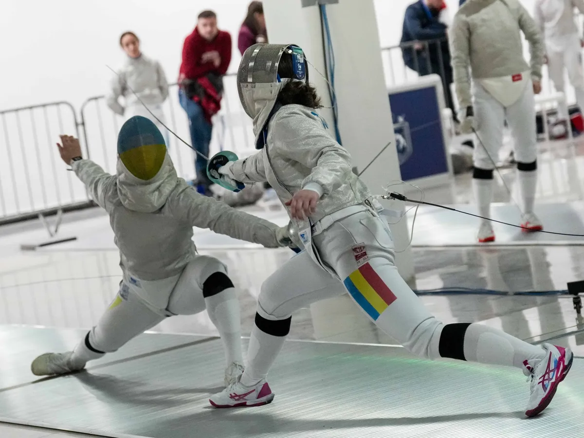 Româncă de „argint” la floretă, la Campionatele Europene de scrimă pentru cadeți - Foto: Facebook / Federatia Romana de Scrima