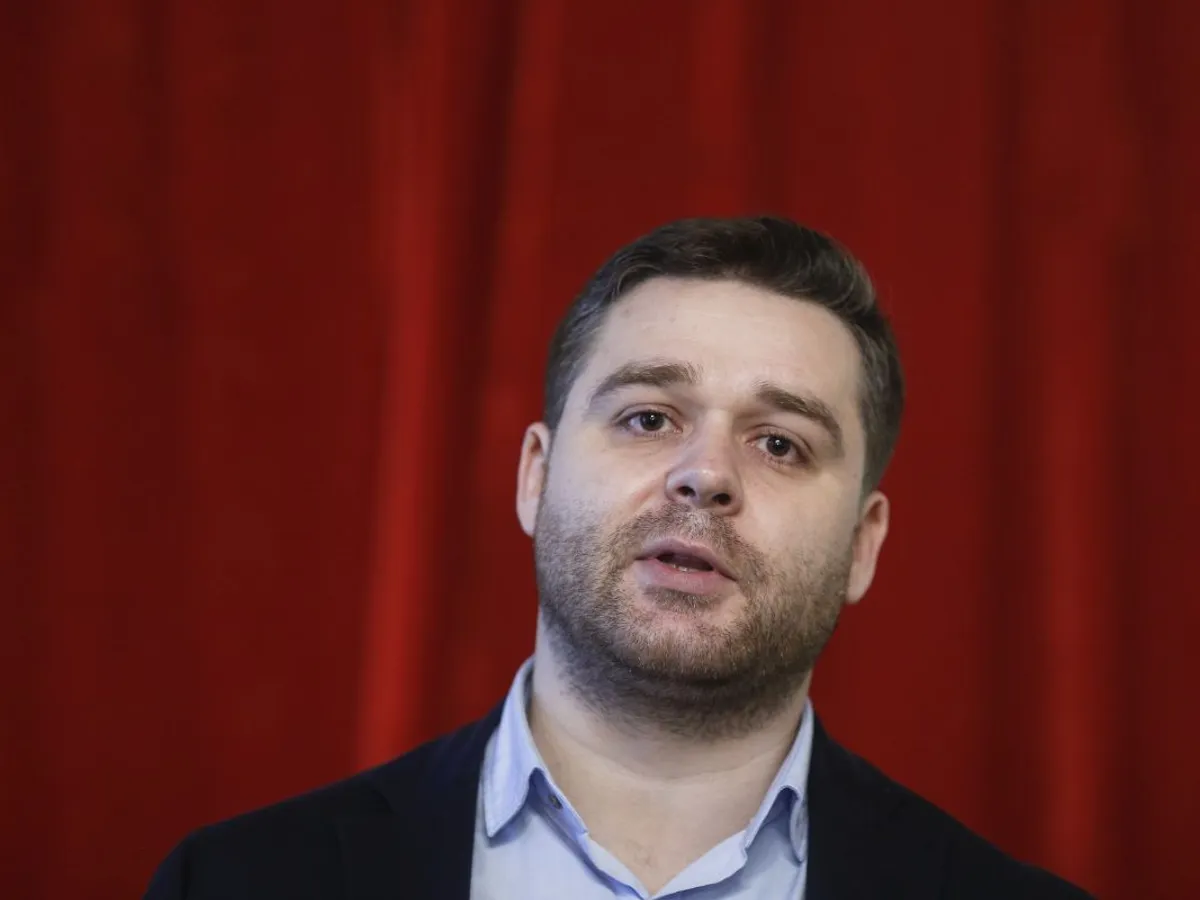 Ciprian Ciucu, la lansarea candidaturii la Primăria Generală - Foto: INQUAM PHOTOS/Octav Ganea