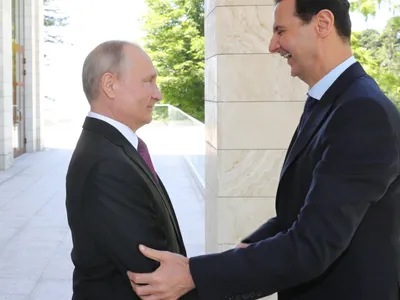 Putin și Basha al-Assad Foto:Agerpres