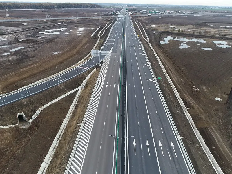 Cum arată primii 10 km din Autostrada de Centură București - Foto: Pro Infrastructura