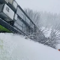 Un tren din Elveția a fost răsturnat de o avalanșă/FOTO: lenouvelliste.ch