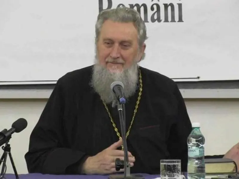 Preotul profesor Vasile Mihoc de la Facultatea de Teologie Ortodoxă din Sibiu/FOTO: Basilica.ro