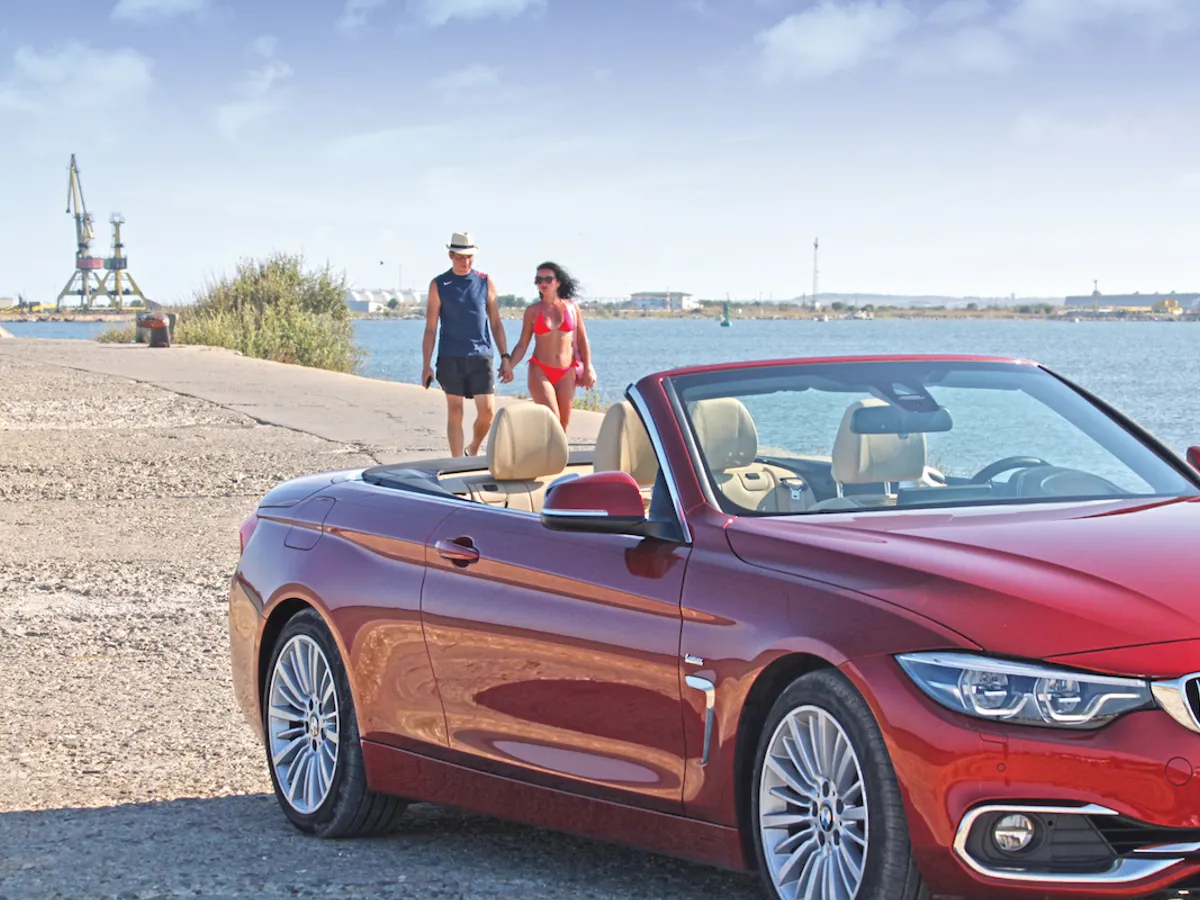 Plimbare romantică cu BMW Seria 4 Cabriolet. Foto: Cristian Dragoș Tănasă;