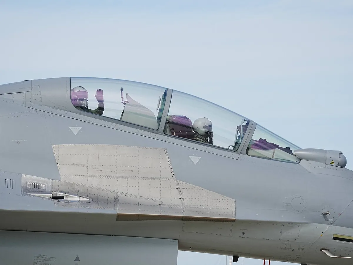 Avioane de vânătoare chinezeşti J-20, la un show aviatic - Foto: Profimedia Images