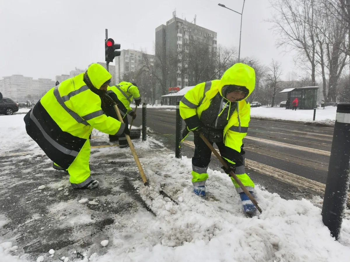 Ninge de Crăciun, în București. Anunțul de ultimă oră al Primăriei Capitalei după avertizarea ANM