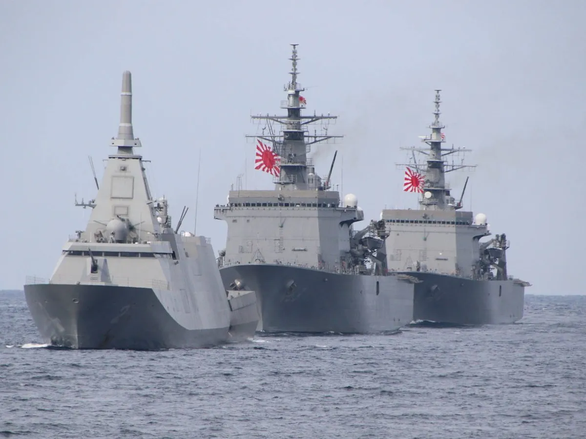 Japonia și SUA patrulează Marea Chinei de Est pentru a „apăra ordinea internațională” - Foto: X/twitter/JapanJointStaff