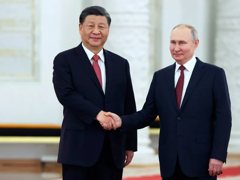 Xi jinping și Vladimir Putin -Foto: Profimedia Images