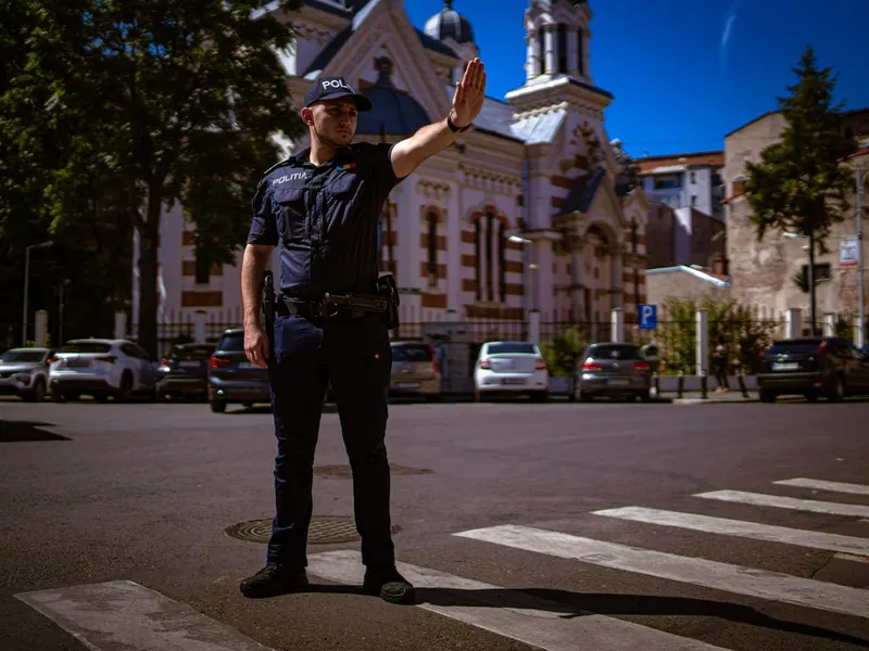 Poliția a suspendat 1.000 de permise pentru viteză, alcool și droguri Foto: Facebook/ Poliția Capitalei - rol ilustrativ