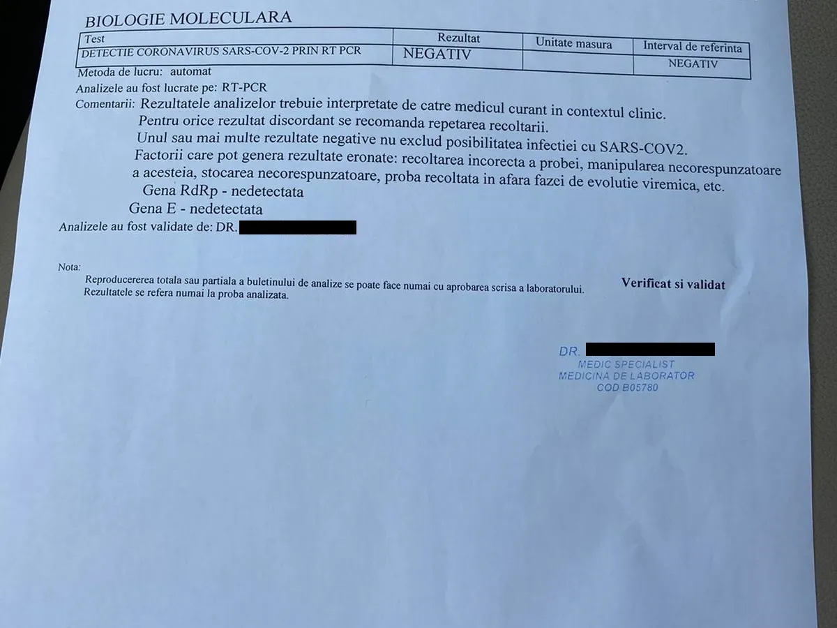 Primul test al lui Mina, remis reporterului Newsweek România