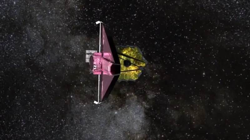 Noul telescop spațial al NASA a ajuns la destinație pe orbita solară/FOTO: Twitter/ NASA Webb Telescope