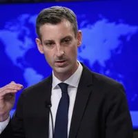 "Este un fapt istoric că Israelul a ocupat Cisiordania, Fâşia Gaza şi Înălţimile Golan după războiul din 1967", a declarat în faţa reprezentanţilor presei purtătorul de cuvânt al diplomaţiei americane, Ned Price. / Foto: dailysabah.com