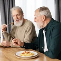 Bărbați la masă - Foto: freepik (rol ilustrativ)