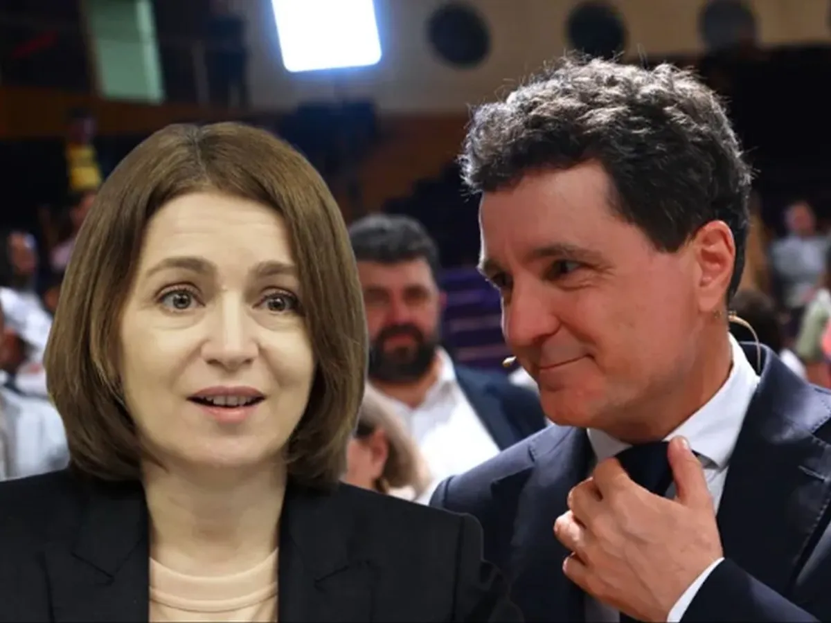 Maia Sandu, președinta Moldovei și Nicușor Dan, președintele României - Foto: Profimedia Images