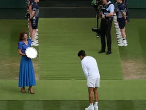 FOTO A făcut înconjurul lumii! Gestul lui Carlos Alcaraz față de Kate Middleton, după finala de la Wimbledon