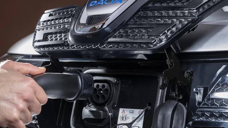 Probleme, din cauza mașinilor electrice și caniculei: „Asa cade tensiunea când ai vecini cu Spring” - Foto: Dacia - Imagine cu rol ilustrativ