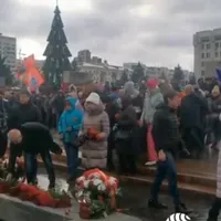 Revolte de stradă în Rusia după ce zeci de rezerviști mobilizați recent au fost uciși în Ucraina - FOTO: Twitter/@temafey