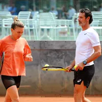 Halep și Mouratoglou - Foto: Gsp