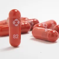 Pastila anti-COVID-19 fabricată de grupul Merck, autorizată în Statele Unite. / Foto: nbcnews.com