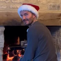 David Beckham, în rol de Santa. FOTO: Captură video