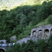 Una dintre cele mai spectaculoase linii de tren din România, inaugurată acum 75 de ani - Foto: Facebook/CFR- Istorie și cotidian