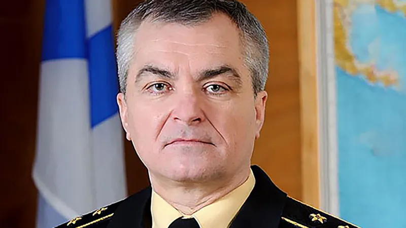 Viktor Sokolov, noul comandant al Flotei Mării Negre a Rusiei/foto: Profimedia Images