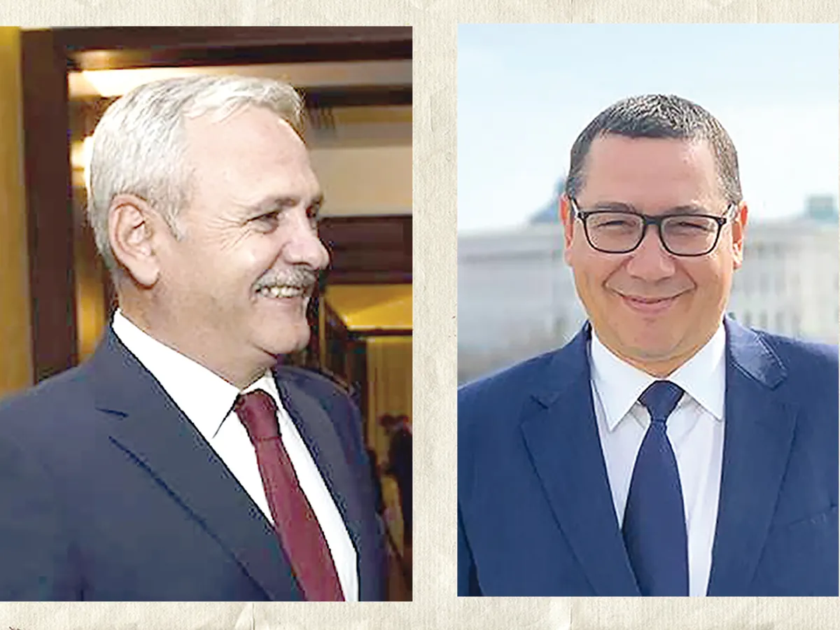 ȘEFII PSD Liviu Dragnea și Victor Ponta au pus în Guvern un plagiator