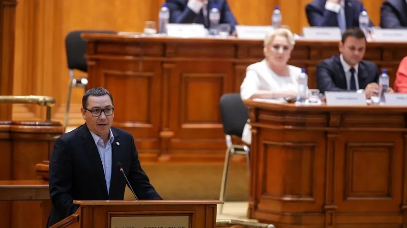 Deși are procentul mic, Ponta i-a luat "fața" Vioricăi Dăncilă Foto: INQUAM Photos/ George Călin