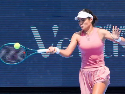 Emma Răducanu la un turneu de tenis - Foto: Profimedia Images