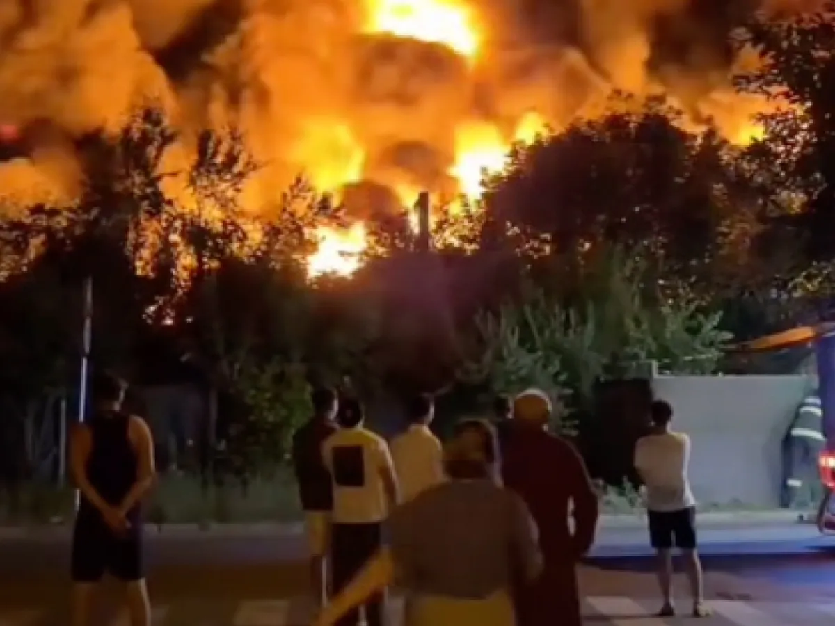 Incendiu Sectorul 1 - Foto: Facebook