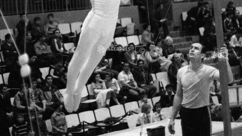 Dan Grecu a fost primul campion mondial al gimsnaticii masculine românești Foto: Agerpres