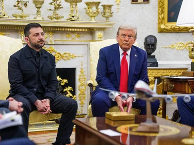 Volodimir Zelenski și Donald Trump - Foto: Profimedia images