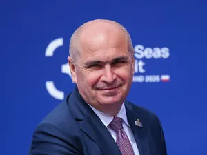 Preşedintele interimar Ilie Bolojan, la Summitul celor Trei mări, de la Varşovia - Foto: Profimedia Images