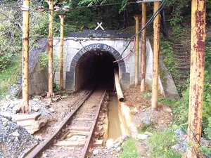 PĂRĂSIRE Una din gurile de mină ale Remin din Maramureș, în prezent abandonată