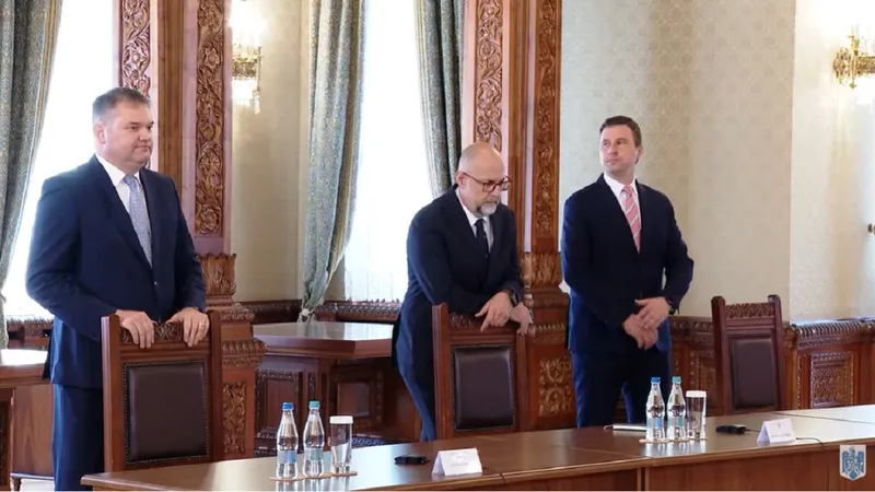 Delegația UDMR la Palatul Cotroceni Foto: Captură video / Administrația prezidențială