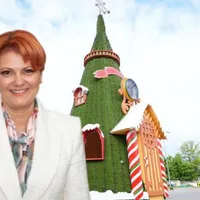 Olguța Vasilescu face pregătiri pentru Târgul de Crăcoiun din acest an încă din vară Foto: Newsweek