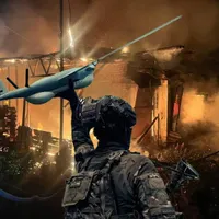 Dronele au schimbat războiul - Foto: Facebook/Volodimir Zelenski (Imagine cu rol ilustrativ)