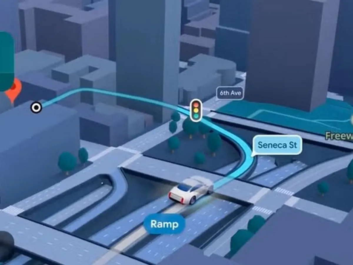 Noua aplicație Google Maps pentru șoferi - Foto: Google