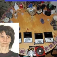 Craniul unei infractoare românce, membră a sectei "Cercul", descoperit de un câine în Germania Foto: politiaromana