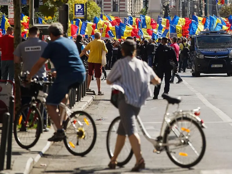 Sună ambițios. Masterplanul Velo, reţea principală de 150 km de piste de biciclete în București - Foto:Profimedia(imagine cu rol ilustrativ)