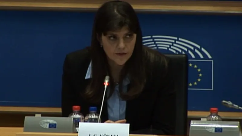 LCK în Parlamentul European/FOTO: europafm.ro