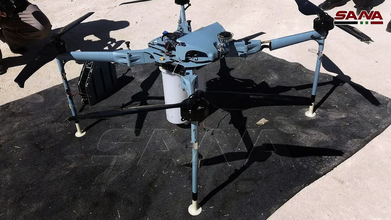 Atac cu drone asupra unei baze SUA din sudul Siriei/foto: timeofisrael