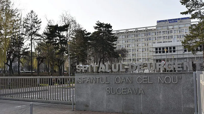 Spitalul Județean din Suceava. Sursa: svnews.ro