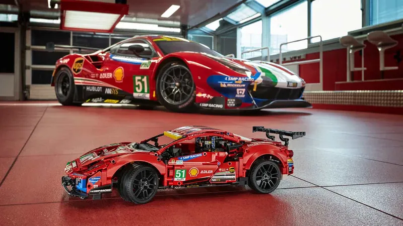 Ferrari 488 GTE / Foto: Lego