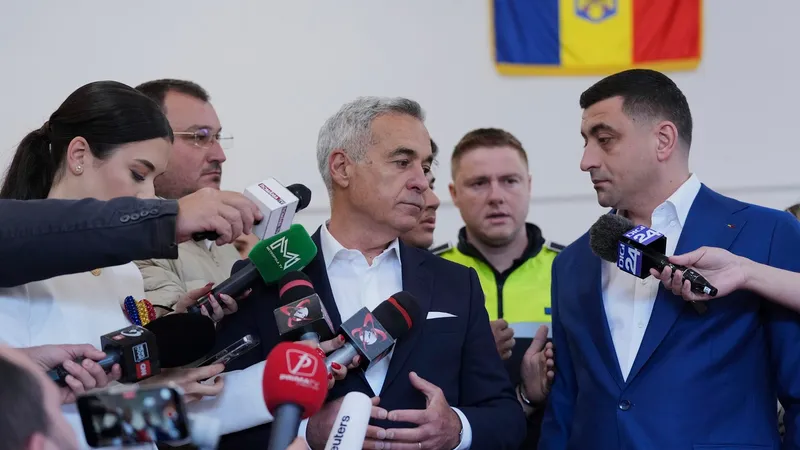 Simion a vrut să îl facă țap ispășitor pe Georgescu pentru înfrângere. Extremiștii intră în „război” - Foto: Profimedia Images